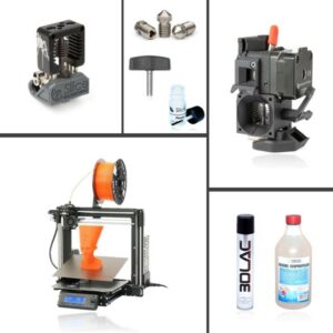 PACK Prusa MK3s+ Original Ultimate + Extrusor Bondtech LGX CHT Mosquito Vanadium MONTADA