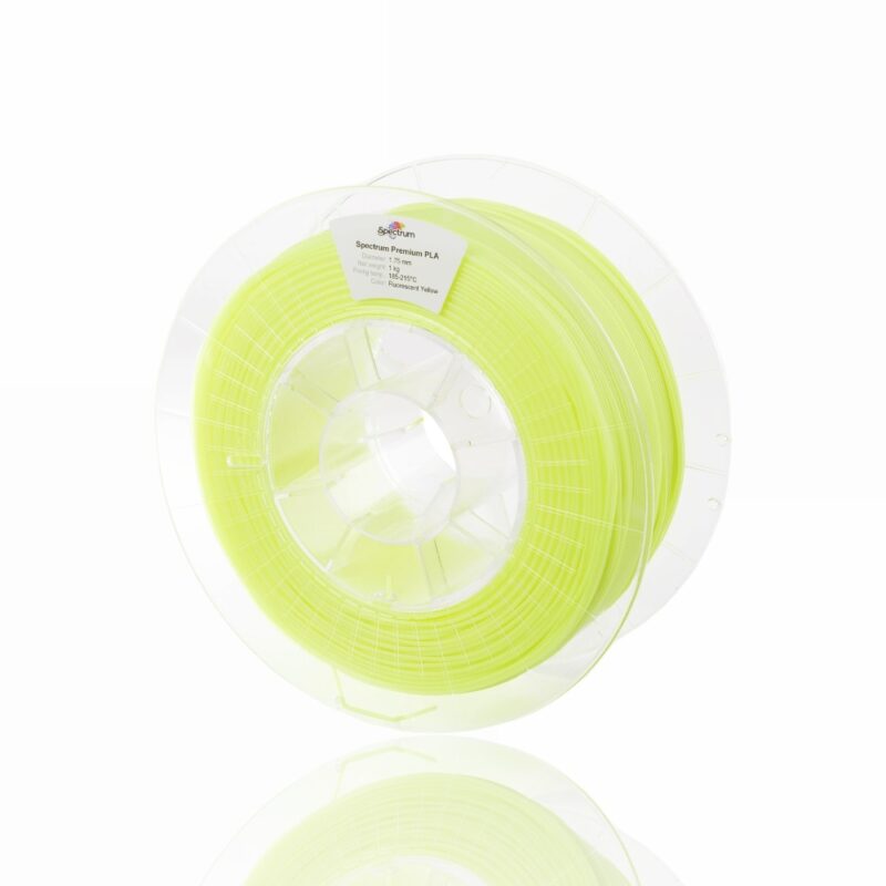 pla premium evolt portugal espana filamento impressao 3d fluo yellow