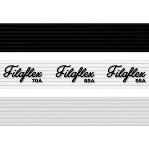 PACK Filaflex FAMILY TPU TPE 70A 82A 95A 150g (White, Black, Transparent) – RECREUS