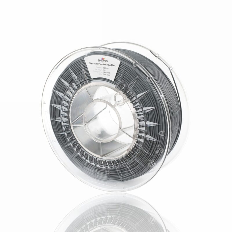 pla matt big 2 evolt portugal espana filamento impressao 3d dark grey