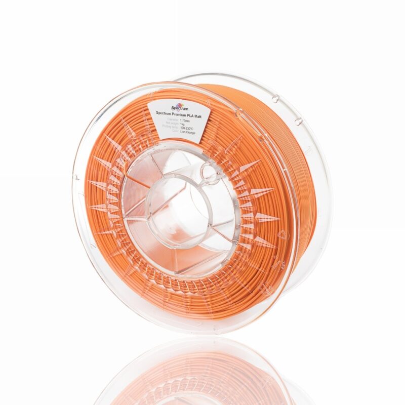 pla matt big 2 evolt portugal espana filamento impressao 3d lion orange
