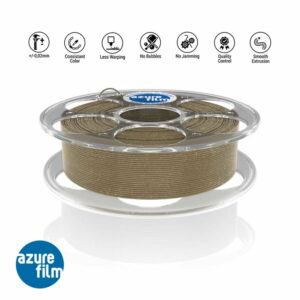 PLA Lumberlay Wood 10m (Amostra) GLITTER CORK (cortiça) – Azurefilm