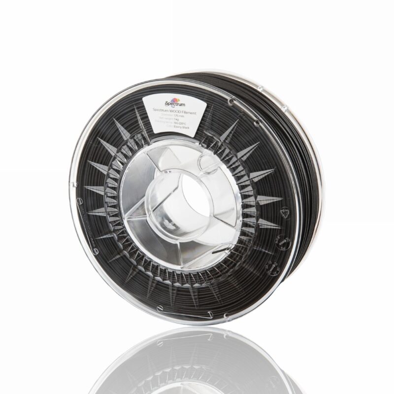 wood EBONY BLACK kopia evolt portugal espana filamento impressao 3d