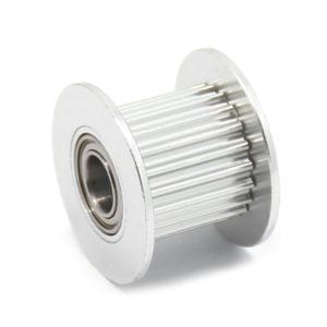 Polia para alinhamento Correia GT2 20 Dentes Rolamento 5mm Furo Alumínio ( GT2 timing belt pulley ) – AIMSOAR