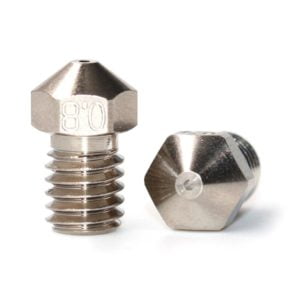 0.4mm B-SERIES PREMIUM Aço Inox Steel Nozzle V6 (compatível com E3D ) – AIMSOAR