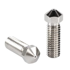 0.4mm B-SERIES PREMIUM Aço Inox Steel Nozzle Volcano (compatível com E3D Tevo Tarantula, Artillery Sidewinder) – AIMSOAR
