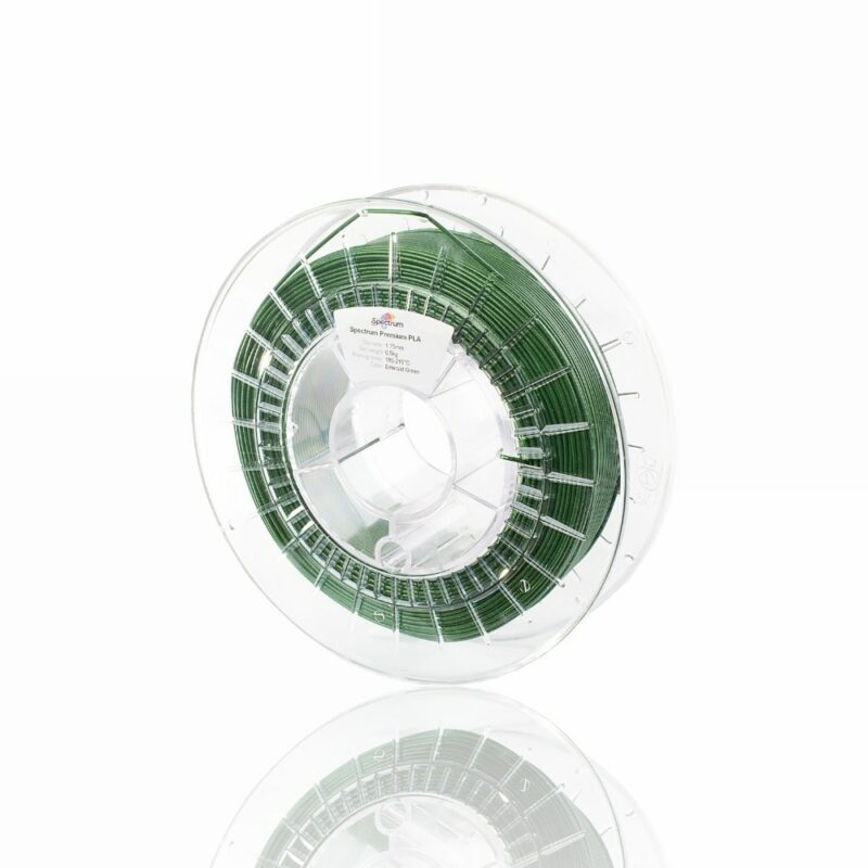 PLA 1,75 0.5kg evolt portuga espana filamento impressao 3d emeralg green