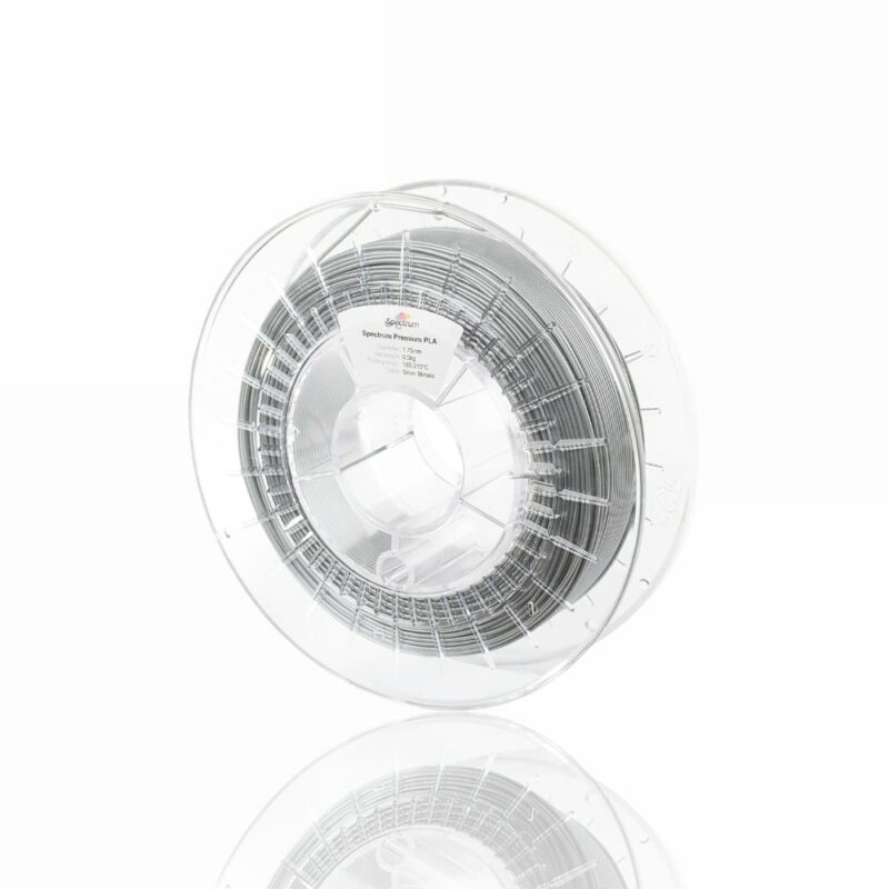 PLA 1,75 0.5kg evolt portuga espana filamento impressao 3d silver metallic