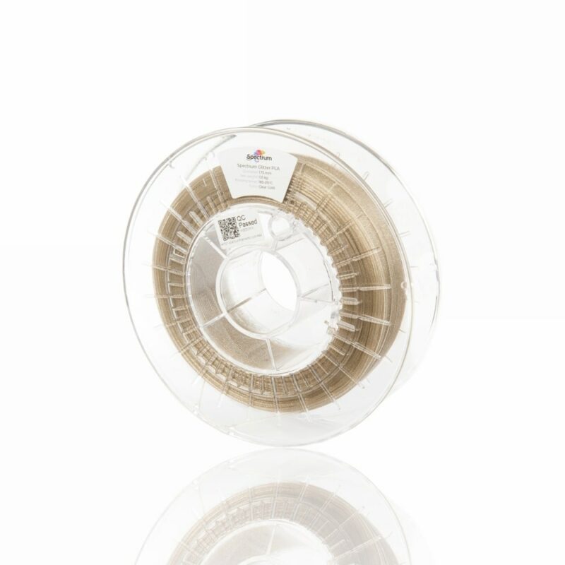 PLA 1,75 0.5kg evolt portuga espana filamento impressao 3d clear gold ouro