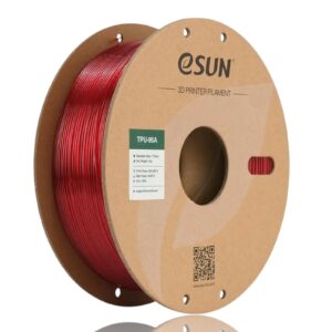 eTPU 95A 1kg Transparent Red – ESUN