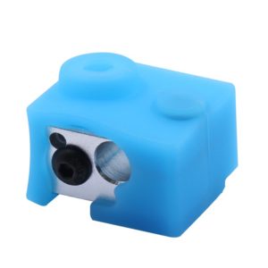 Isolamento de silicone Azul para Heat Block V6 Clone Alumínio 20X12X16 ( Heatblock bloco de aquecimento compatível com E3D V6 clone e não com o original ) – AIMSOAR