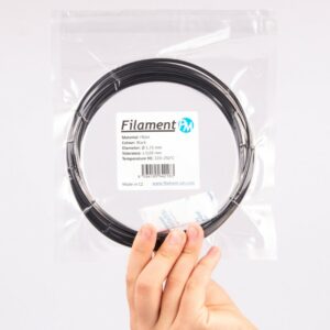 PETG 10m (Amostra) FRJet self-extinguishing Black ( Retardador de Fogo ) – Filament PM