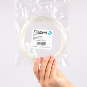 PLA 10m (Amostra) Transparent – Filament PM