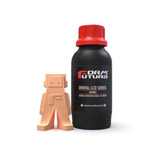 500ml Dental LCD Series Resina Impressão 3D LCD e DLP UV (385 – 420nm) Gypsum Peach – FORMFUTURA 1