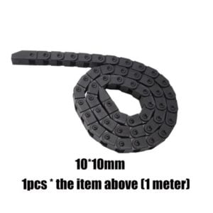 1m Calha Correia lagarta para cabos com abertura 10x10mm ( drag chain ) – AIMSOAR