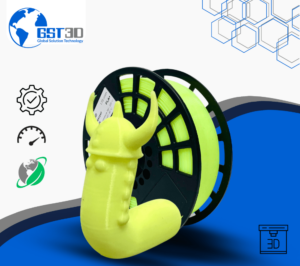 PLA+ 1kg Fluor Yellow – GST3D