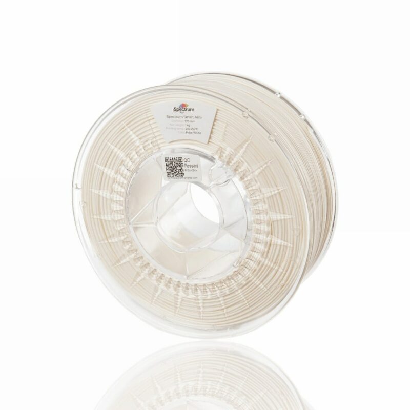smart abs polar white evolt portugal espana filamento impressao 3d