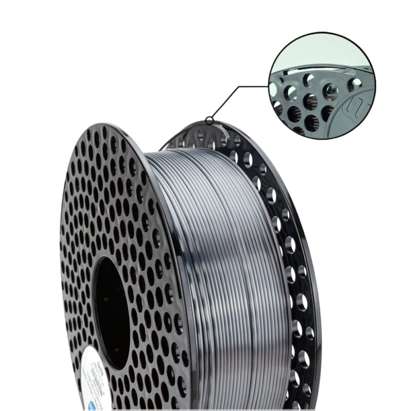 pla filament evolt portugal espana filamento impressao 3d silk graphite grey