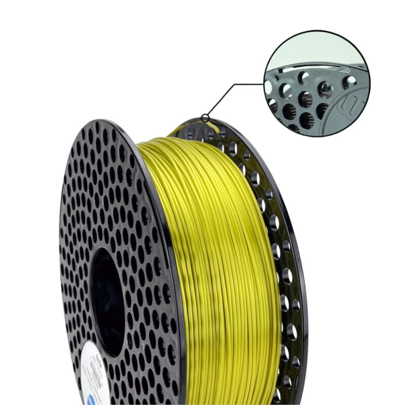 pla filament evolt portugal espana filamento impressao 3d silk junlge gold