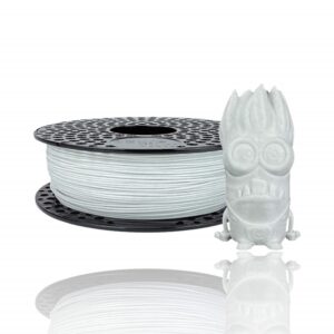 PLA 50g (Amostra) White GLITTER – Azurefilm