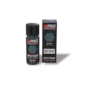 25g Pigmento Resina Impressão 3D Spectrum Color Pigment Iron Grey RAL 7011 – FORMFUTURA
