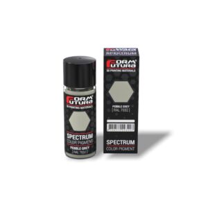 25g Pigmento Resina Impressão 3D Spectrum Color Pigment Pebble Grey RAL 7032 – FORMFUTURA