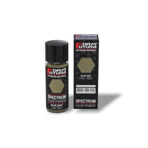 25g Pigmento Resina Impressão 3D Spectrum Color Pigment Olive Grey RAL 7002 – FORMFUTURA