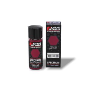 25g Pigmento Resina Impressão 3D Spectrum Color Pigment Purple Red RAL 3004 – FORMFUTURA