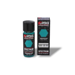 25g Pigmento Resina Impressão 3D Spectrum Color Pigment Turquoise Blue RAL 5018 – FORMFUTURA