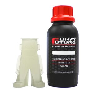 500ml Engineering LCD Resin Impact 71D Resina Impressão 3D UV Transparente Clear – FORMFUTURA