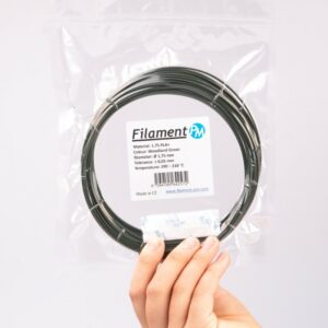 PLA+ 10m (Amostra) Woodland Green – Filament PM