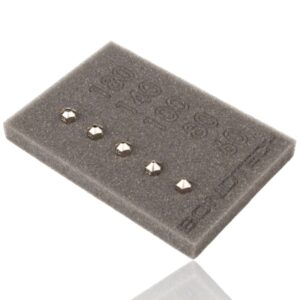 Pack 5 unidades CHT Coated Brass Nozzle M6×1×7.5×12.5 1.75 MOS E3D V6 Revestimento de Níquel – Bondtech