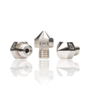 0.4mm Latão Coated Nozzle M6×1×5×13 1.75 MK8 Revestimento de Níquel – Bondtech