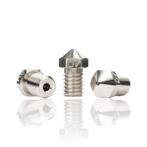 0.4mm Latão Coated Nozzle M6×1×7.5×12.5 MOS 1.75 E3D V6 Revestimento de Níquel – Bondtech