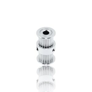 Polia Dupla para Correia GT2 20 Dentes 15.8mm 5mm Furo Alumínio ( GT2 Double-head timing belt pulley) – AIMSOAR