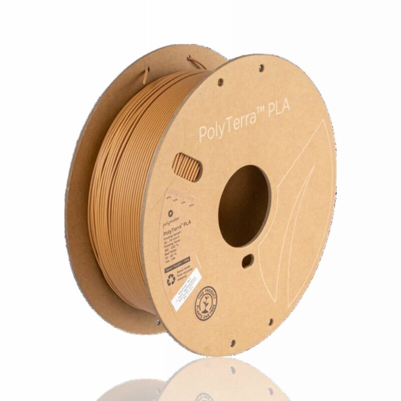 PolyLite PLA 1kg Wood Brown evolt portugal espana filamento impressao 3d
