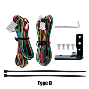 Kit de cabos de conexão sem 3D Touch Sensor de nivelamento automático ABL Com Fixação para Creality Ender 3/5 – Aimsoar