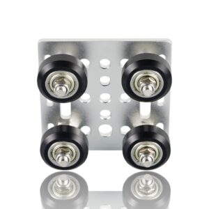 Gantry Plate V-Slot 2020 com Rolamentos D-Type POM – AIMSOAR