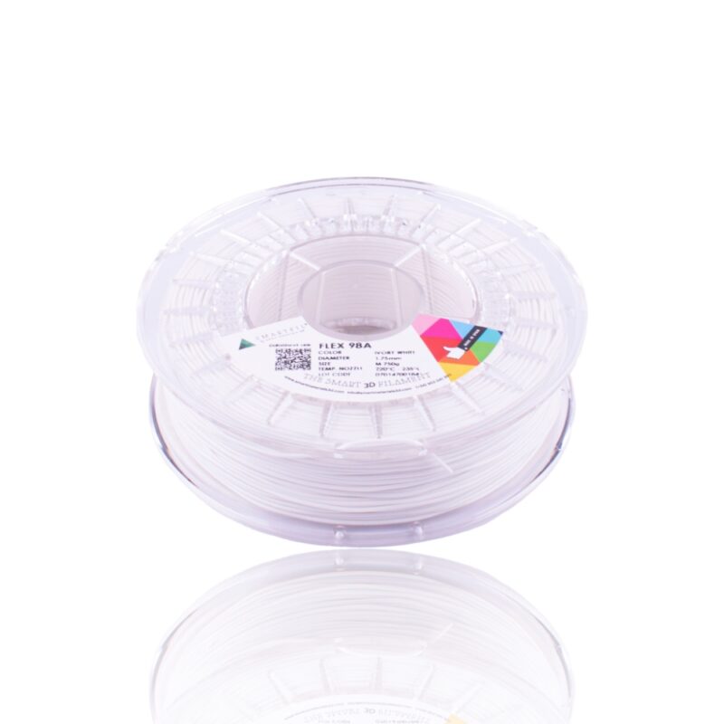 bobina-flex-98A-ivory white. 1.75 low evolt portugal espana filamento impressao 3d