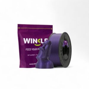 PLA HD 300g GLITTER Púrpura Purple  – WINKLE