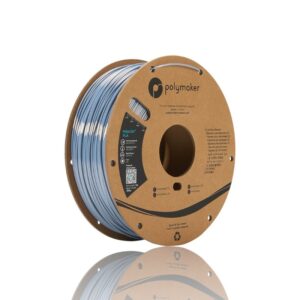 PLA PolyLite Silk 1kg Silver – Polymaker