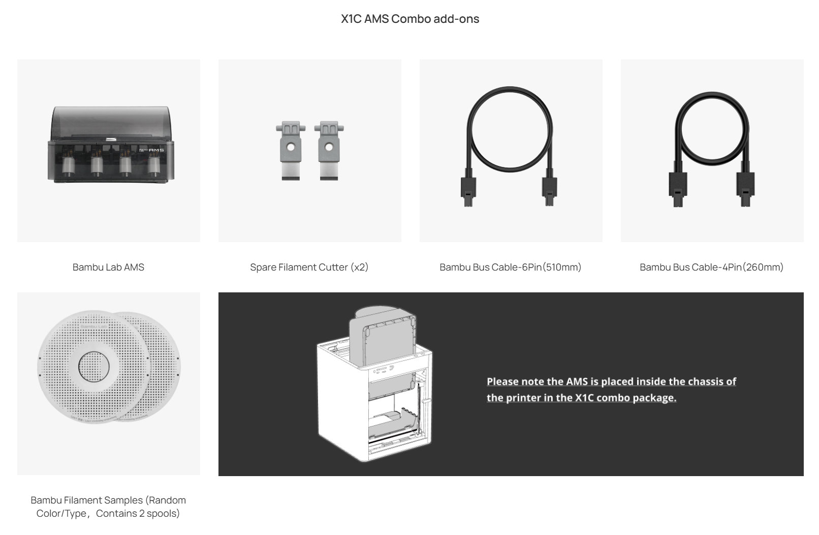 X1C Combo descri&ccedil;&atilde;o do que vai incluido 2