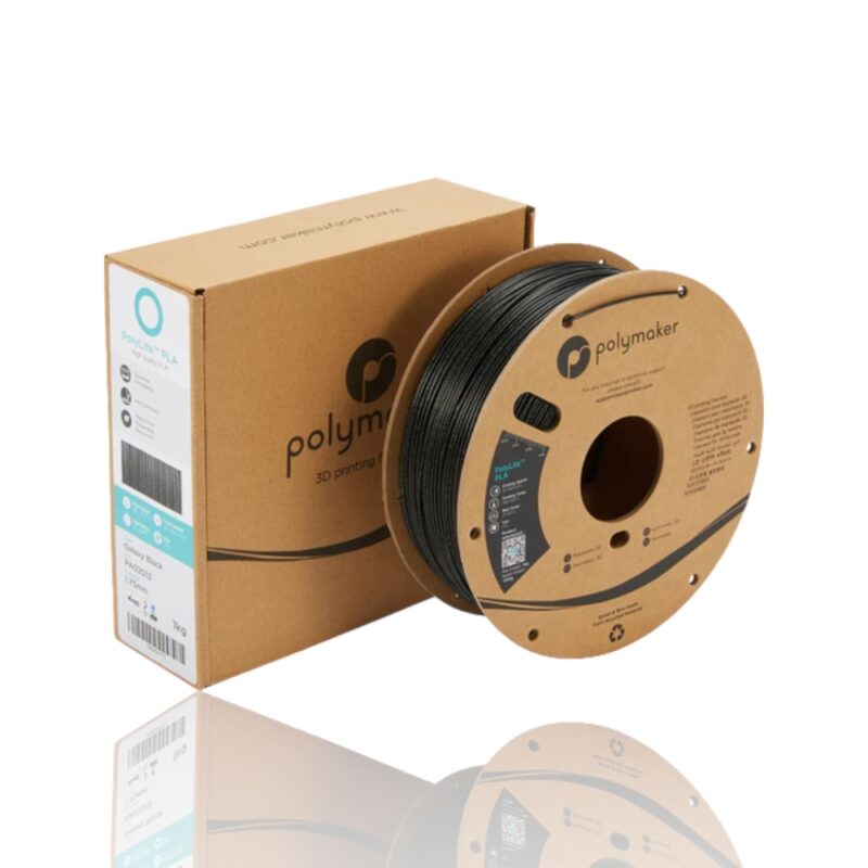 PolyLite PLA 175 Spool Picture Asymmetric evolt portugal espana filamento impressao 3d galaxy black glitter