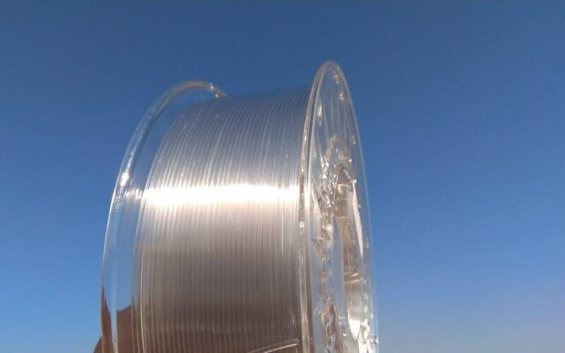 AURAPOL PETG Filament Natural transparent 2 Portugal Espana Evolt Impressao 3D