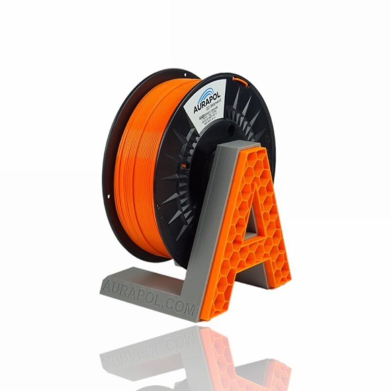 AURAPOL PLA 3D Filament Bright Orange Portugal Espana Evolt Impressao 3D