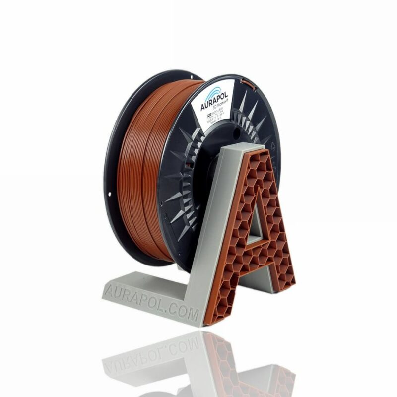 AURAPOL PLA 3D Filament Brown L EGO Portugal Espana Evolt Impressao 3D