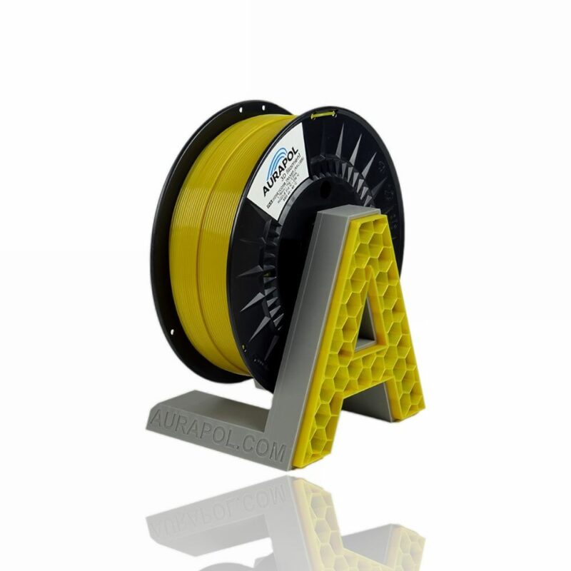 AURAPOL PLA 3D Filament Honey partially transparent Portugal Espana Evolt Impressao 3D
