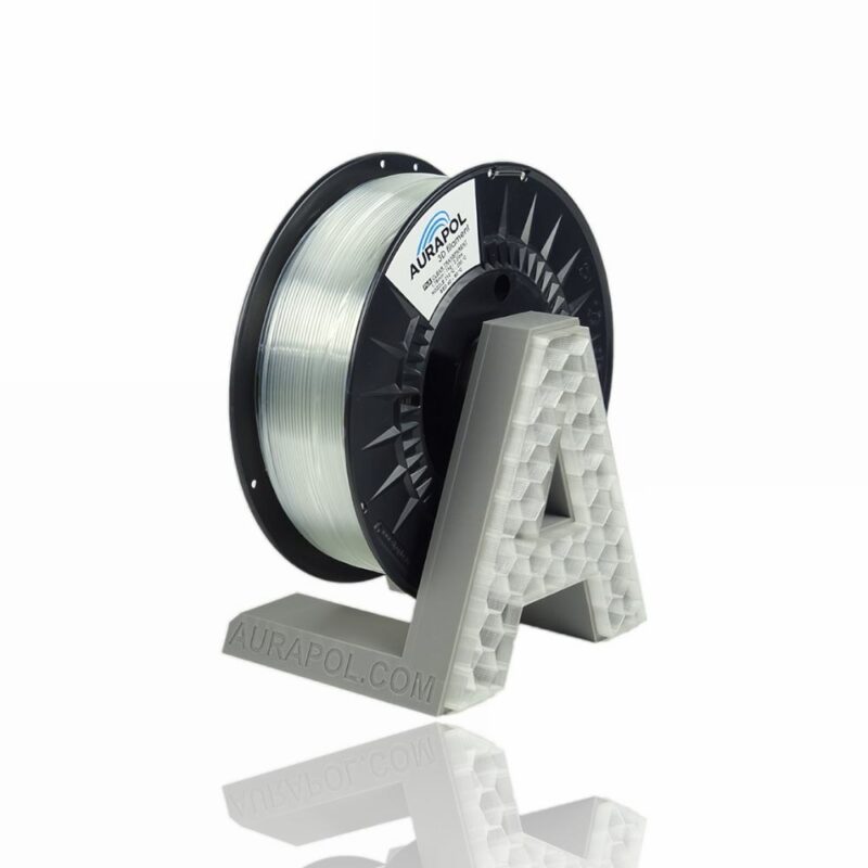 AURAPOL PLA 3D Filament clear transparent Portugal Espana Evolt Impressao 3D