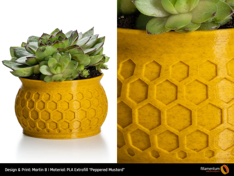 PLA_Extrafill_flowerpot_pepperedmustard_01-Portugal-Espana-Evolt-Impressao-3D