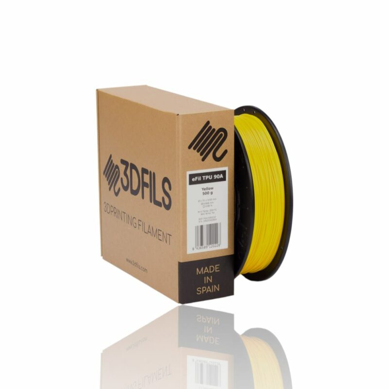 TPU90A YELLOW Portugal Espana Evolt Impressao 3D